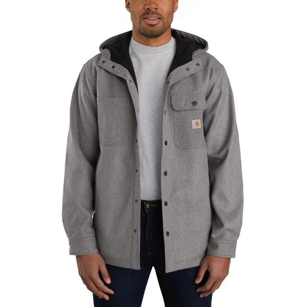 carhartt 卡哈特 主线 成人防水风衣夹克 Black Heather 尺码Small 583.29元包邮含税