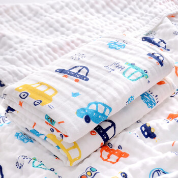 婴儿浴巾棉六层纱布宝宝用品新生儿童盖毯初生包被 47元（需用券）