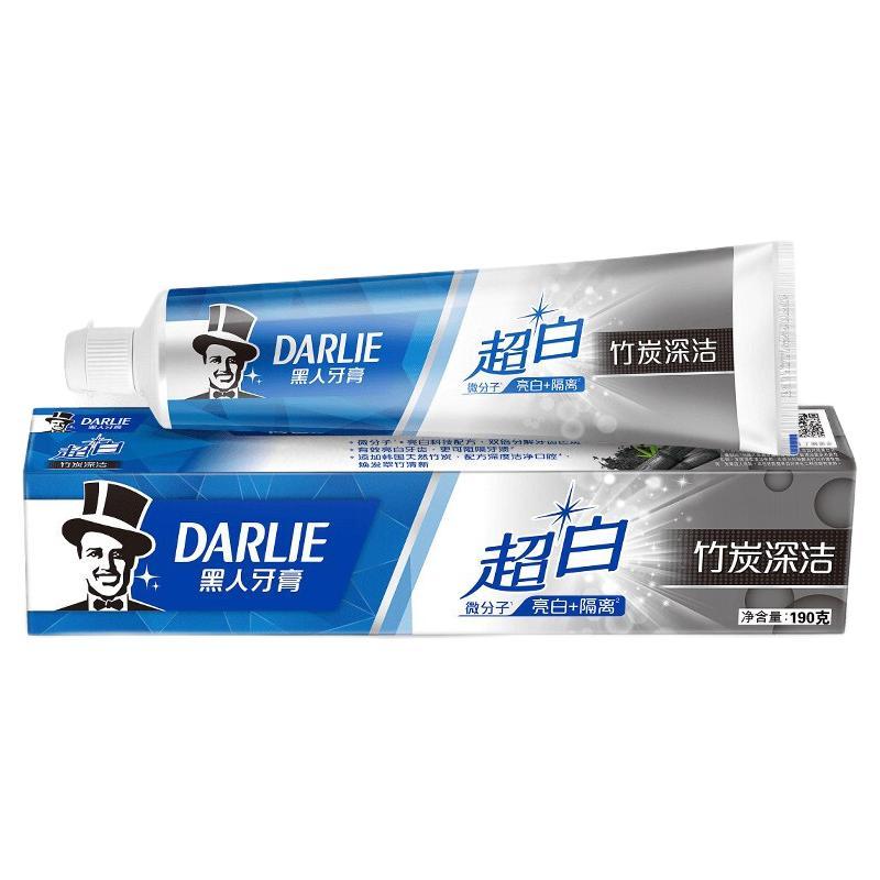 DARLIE 好来 原黑人)8支牙膏囤货套装(小苏打+竹炭+薄荷清然共880g 40.25元