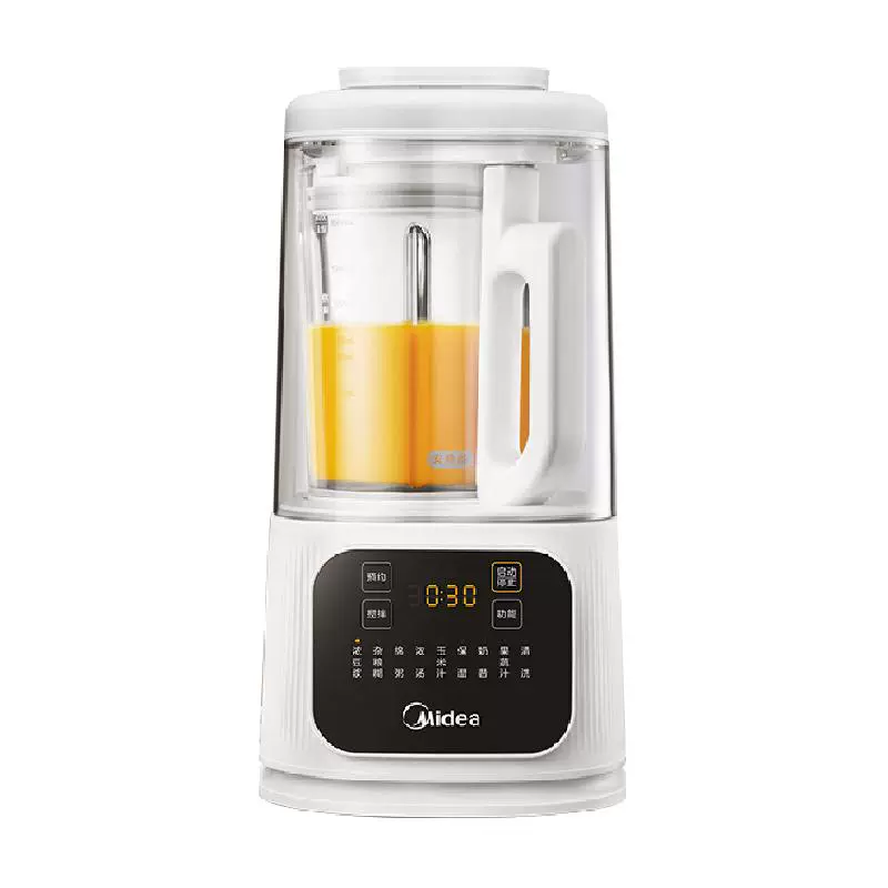 Midea 美的 柔音安睡破壁机1.5L家用加热全自动豆浆机多功能榨汁料理机 ￥208.