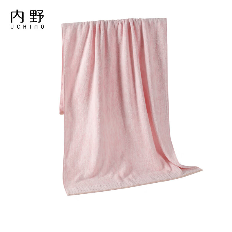 Uchino 内野 流光之夏浴巾 吸水速干柔软大毛巾 粉色 69.5元（需用券）