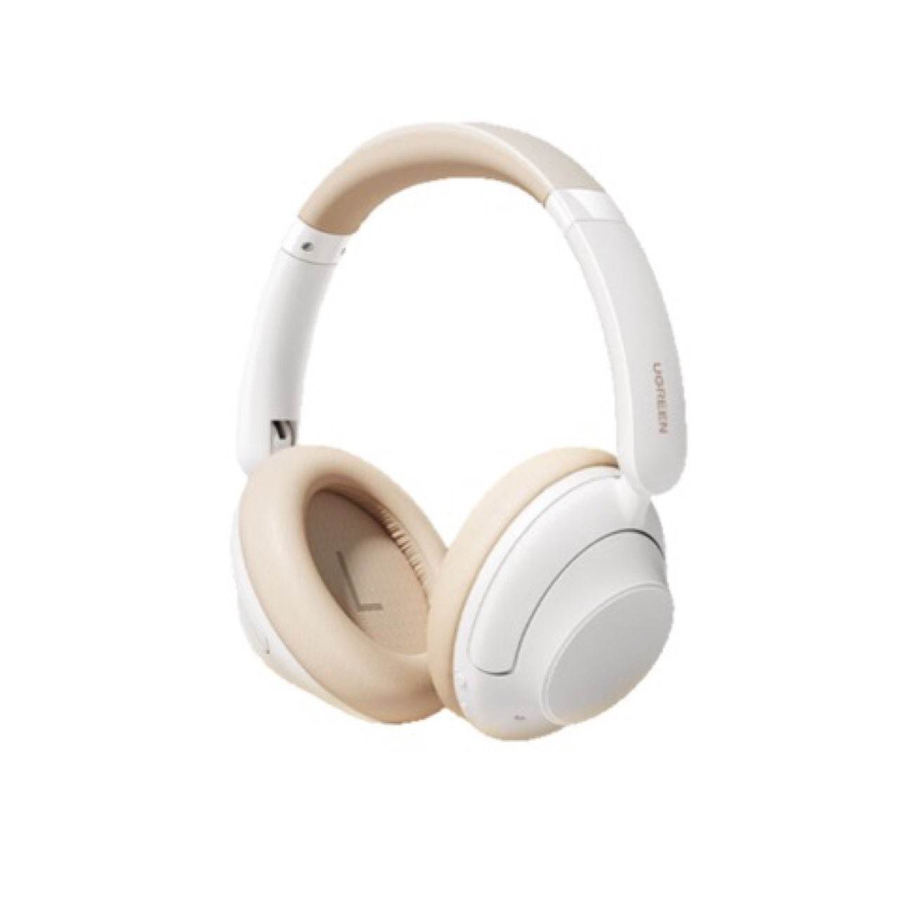 PLUS会员：UGREEN 绿联 HiTune Max5 耳罩式头戴式主动降噪有线蓝牙耳机 白色 198.01元
