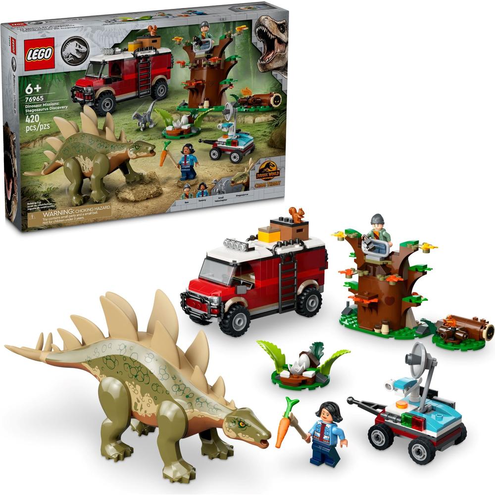 LEGO 乐高 Jurassic World侏罗纪世界系列 76965 恐龙任务：探索剑龙 444元（需用券