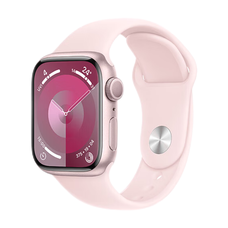 再降价、PLUS会员： Apple 苹果 Watch Series 9 智能手表 GPS款 41mm 2544.01元包邮（