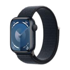 PLUS会员： Apple 苹果 Watch Series 9 智能手表 GPS款 41mm 午夜色色 回环式运动表