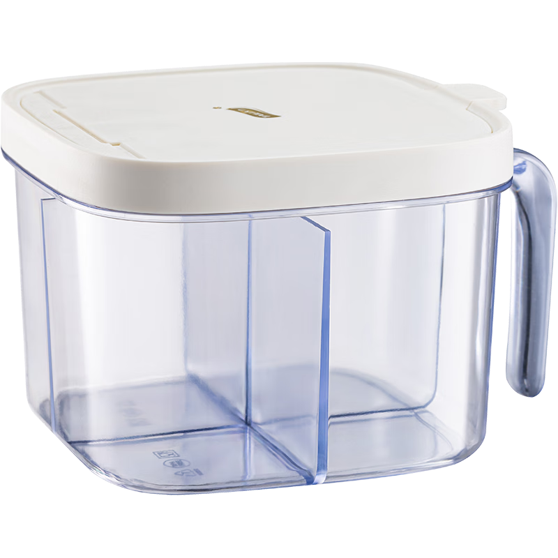 太力 调料罐 调味盒 家用佐料味精罐盐罐糖罐多格收纳密封磁吸4分格 磁吸