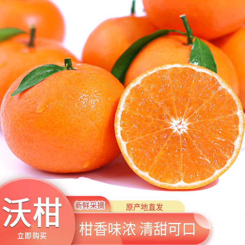 惠味福 云南沃柑 新鲜柑橘水果丑柑应季水果 时令柑橘 5斤精选果65-70mm 12.9