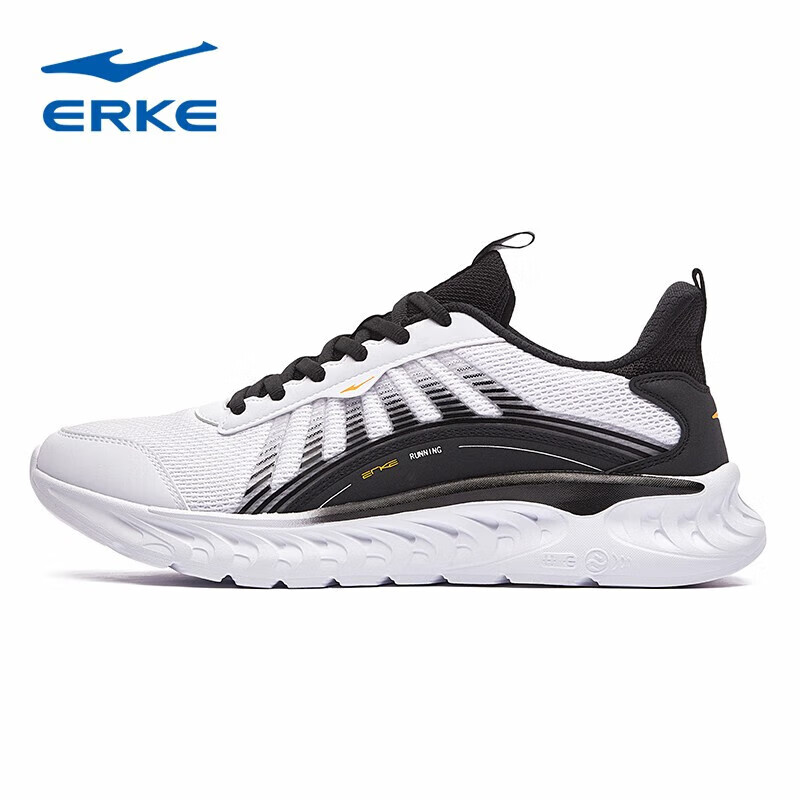 ERKE 鸿星尔克 透气跑步鞋 51121403020-002(男款) 77.96元（需用券）