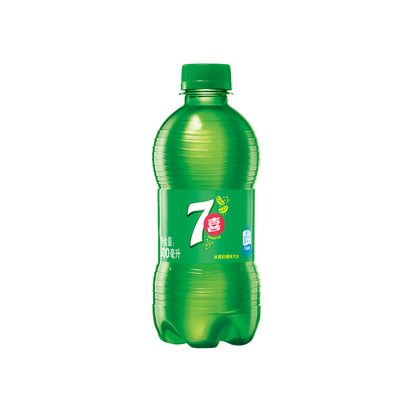 七喜 pepsi 百事 7喜柠檬味汽水300ml*12瓶 13.37元（需买4件，需用券）