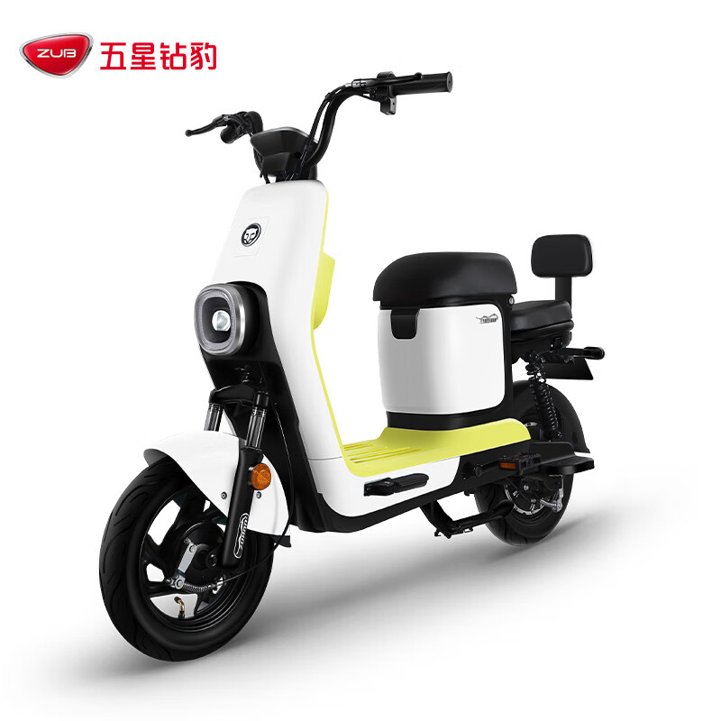 ZUB 五星钻豹 电动车新国标48V24AH锂电电瓶车电动自行车 B5plus-24 1999元（需用