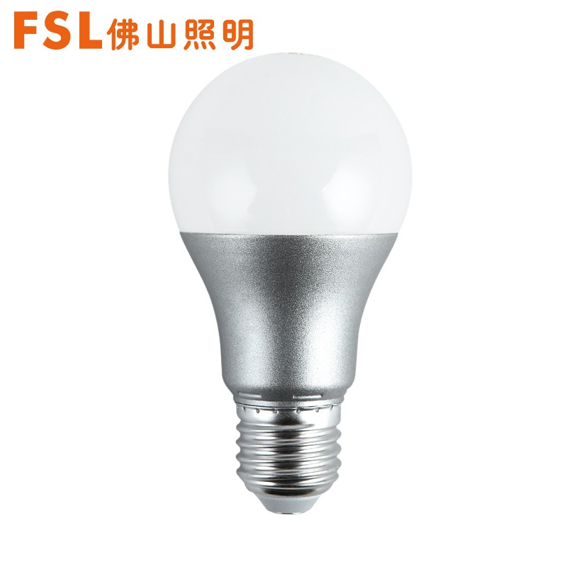 微信小程序：FSL 佛山照明led灯泡 塑包铝-7W白光 E27 2.65元包邮