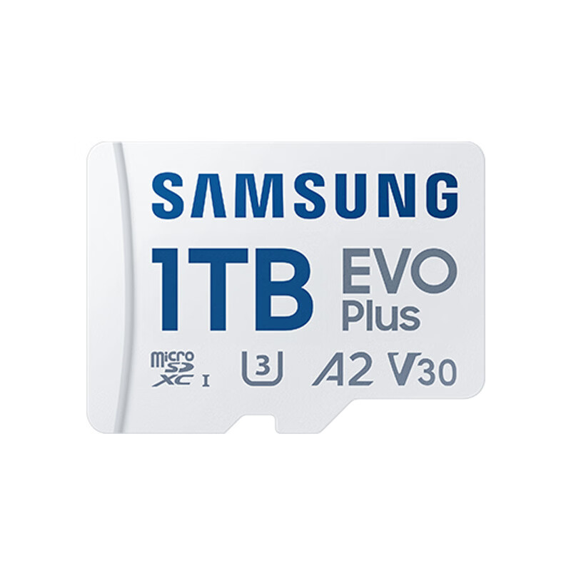 SAMSUNG 三星 EVO Plus Micro-SD存储卡 1TB（UHS-I、V30、U3、A2） 474.43元（需用券）