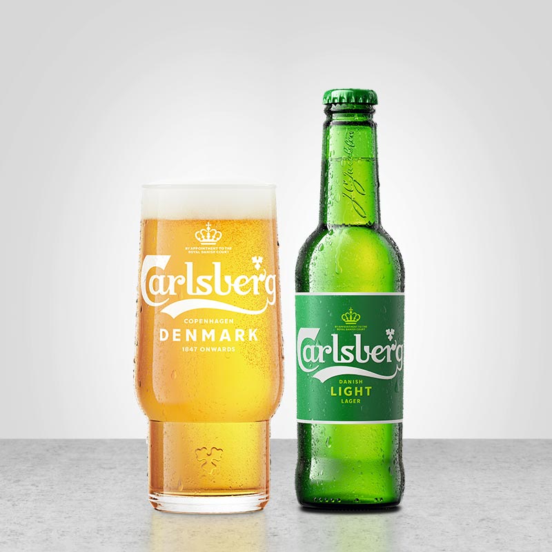 嘉士伯 Carlsberg 特醇拉格啤酒500ml*12瓶整箱(新老包装随机发货)年货送礼 96元