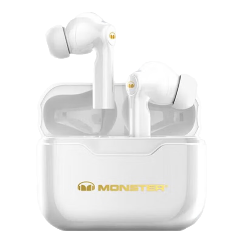京东百亿补贴、Plus会员立减:魔声（Monster）XKT02真无线入耳式蓝牙耳机降噪 