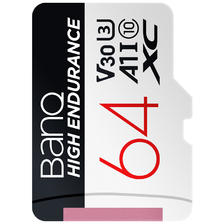BanQ HIGH ENDURANCE V30 Micro-SD存储卡 64GB（UHS-I、V30、U3、A1） 17.79元