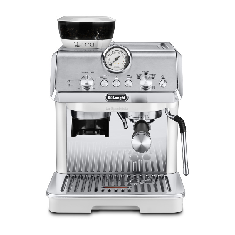 De'Longhi 德龙 Delonghi）咖啡机 半自动咖啡机 意式家用 泵压萃取 一体式感应