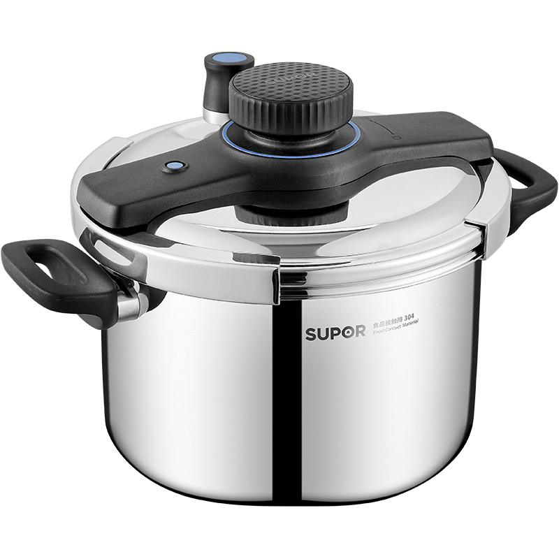 苏泊尔 304不锈钢单手开盖防爆 7L 22cm 压力锅 378.01元