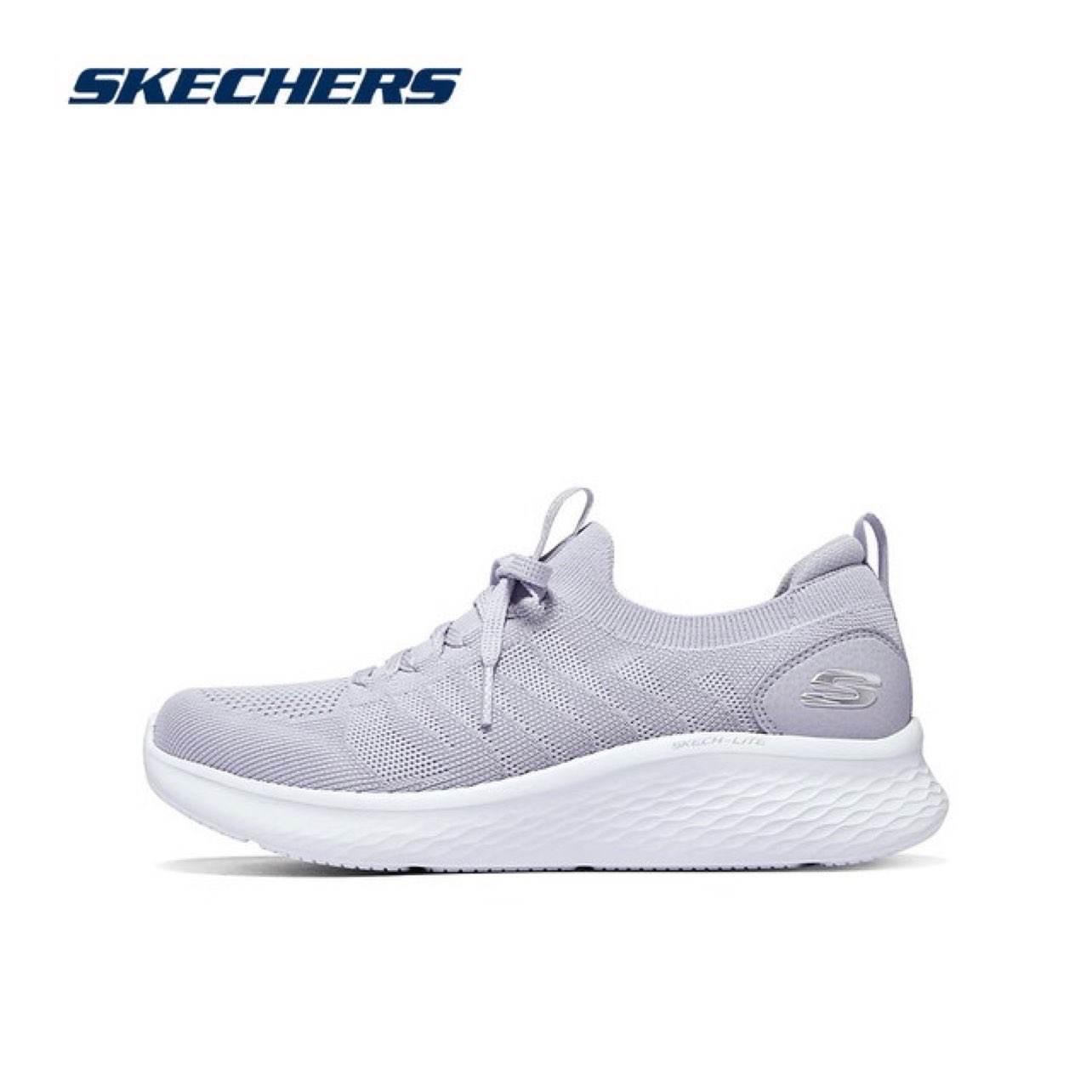 PLUS会员：SKECHERS 斯凯奇 秋季女鞋透气轻便休闲运动健步鞋懒人鞋一脚蹬 1497