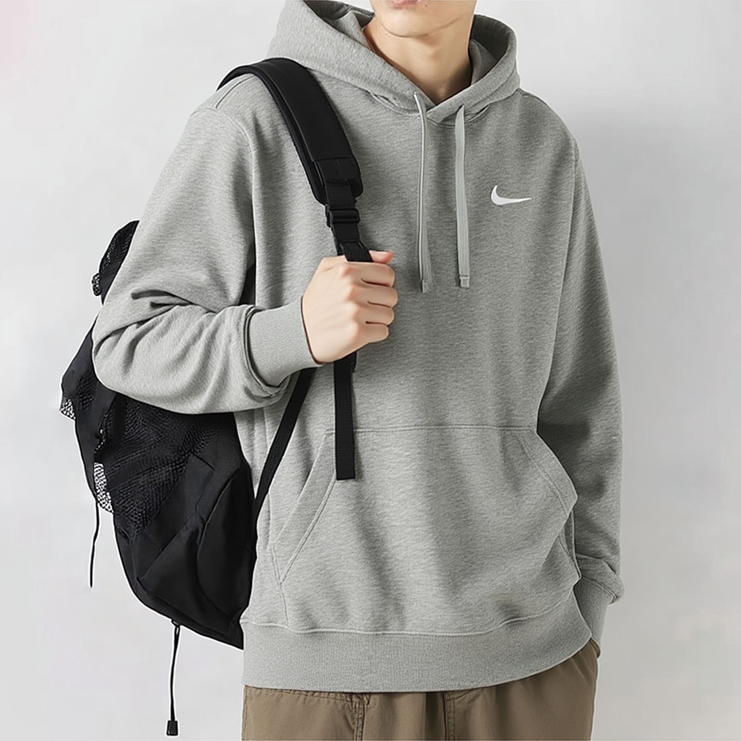 移动端：NIKE 耐克 休闲系列BV2667男款卫衣BV2667-010 174元（淘金币可抵2.05元起