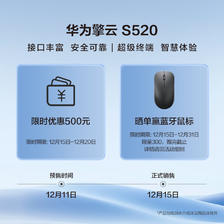 HUAWEI 华为 擎云S520 14英寸 轻薄本 银色（酷睿i7-1260P、核芯显卡、16GB、1TB SSD