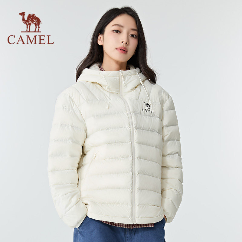 骆驼 【抗静电】轻薄排骨羽绒服 222.2元（需用券）