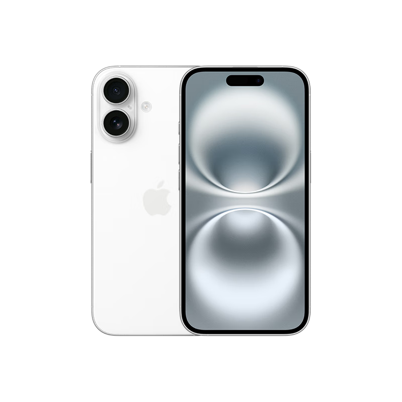 【自营】Apple/苹果 iPhone 16 128GB 白色 支持移动联通电信5G 手机【返移动话费