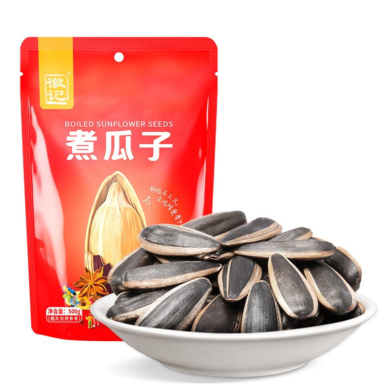 Huiji 徽记 煮瓜子 500g 7.9元