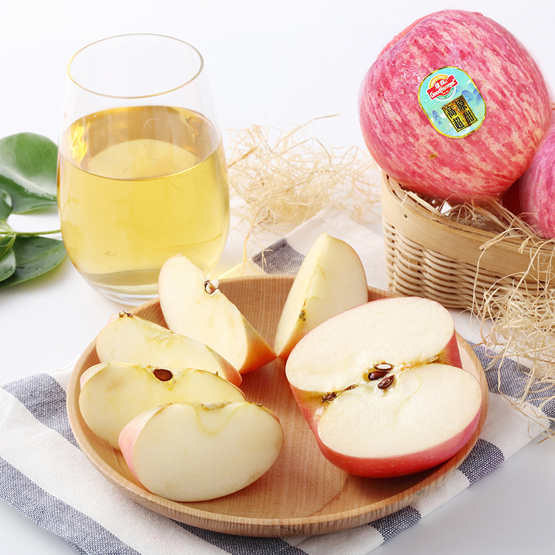 佳农 陕西洛川高原超甜苹果10斤装 单果160g  47.4元包邮,折合4.