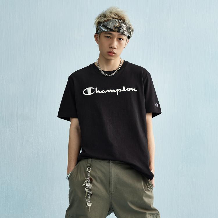 Champion 男士圆领透气短袖T恤 126元