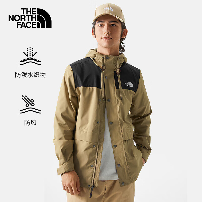 THE NORTH FACE 北面 男女24春夏户外休闲防风夹克防泼水连帽外套81NO PLX XL 598元