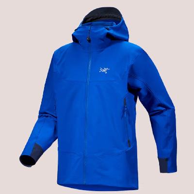 38节、预售：ARCTERYX 始祖鸟 GAMMA HOODY 防风男子软壳夹克 2600元包邮