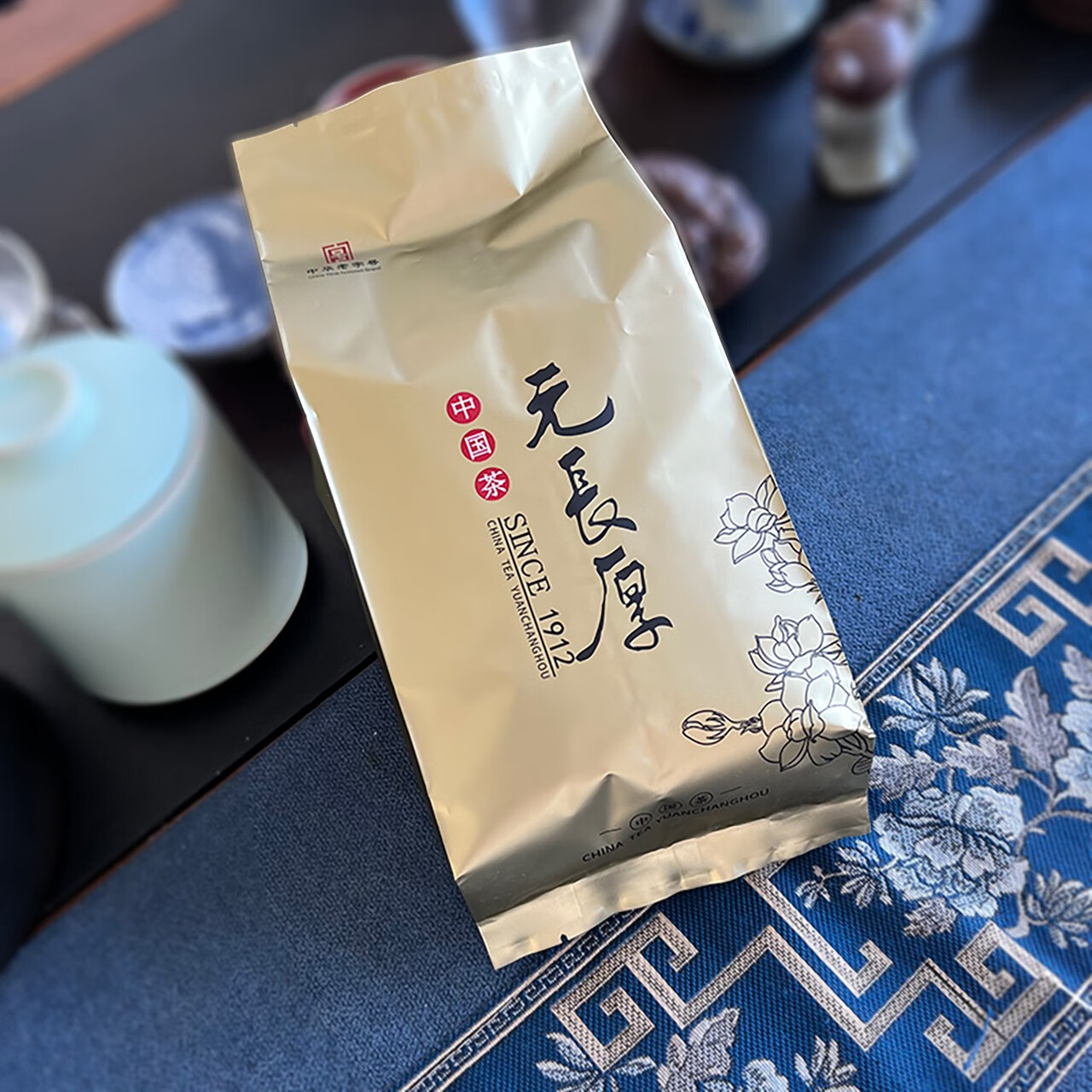 PLUS会员：元长厚 中国茶 茉莉花茶 500g/袋 送700ml复古搪瓷缸*2件 63.82元包邮