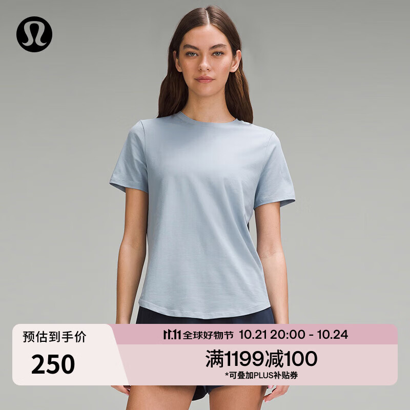 lululemon Love 女士圆领T恤 LW3EYDS 250元（需用券）