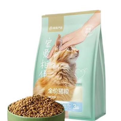 YANXUAN 网易严选 宠爱相伴全阶段猫咪干粮 2kg 迈仕专供 37.9元