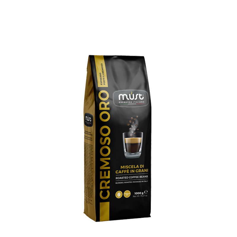 需首单、PLUS会员: LOOCI MUST 意大利纯进口 金标意式醇香咖啡豆 1kg/袋 79.92元