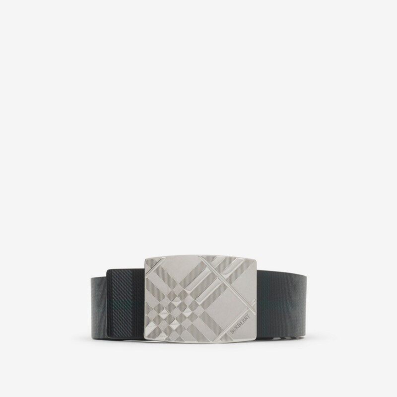BURBERRY 男士 双面两用格纹镌纹腰带 81199991 3115元