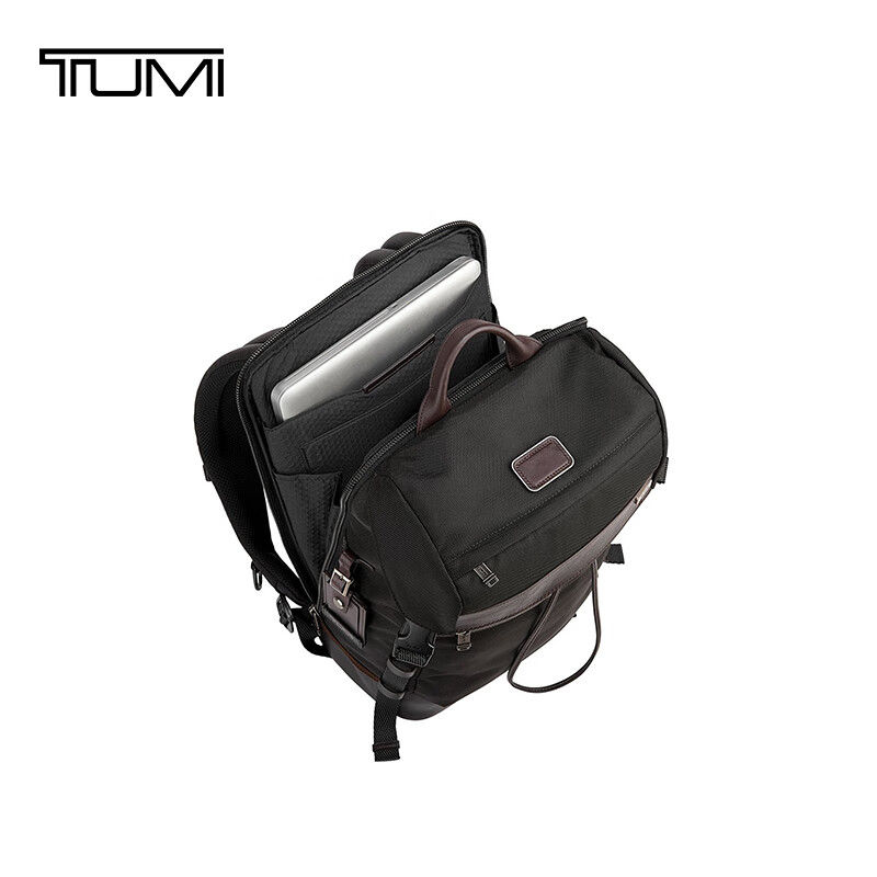 TUMI 途明 FREMONT 男士双肩包 大容量抽绳翻盖电脑包 1699元（需用券）