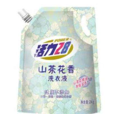 活力 28 山茶花洗衣液 2kg*3件 23.28元包邮（双重优惠，合7.76元/件）