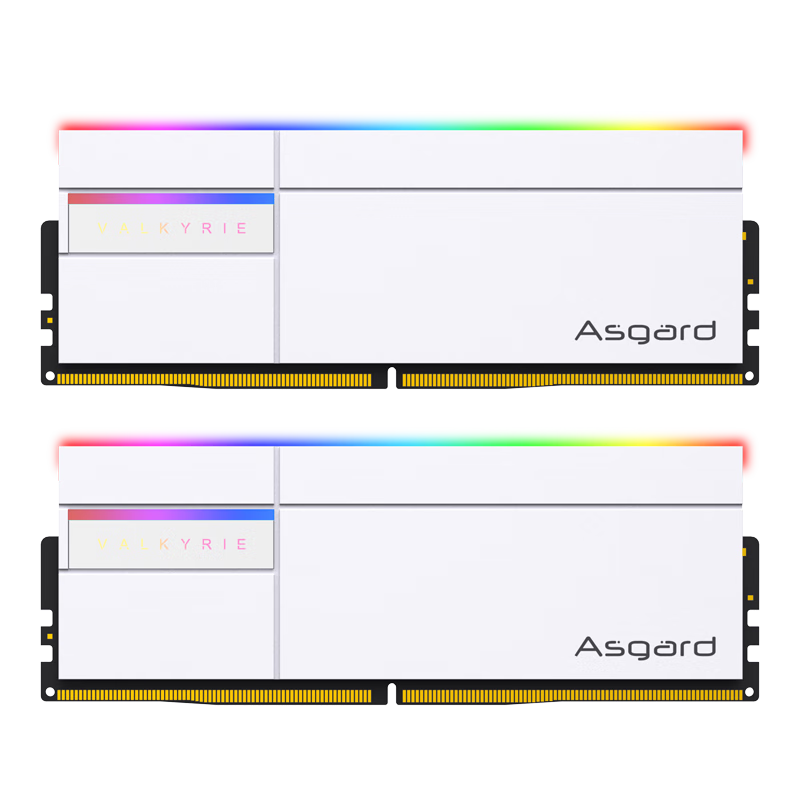 PLUS会员：阿斯加特（Asgard）32GB(16Gx2)套 DDR5 6800 台式机内存条 RGB灯条-女武神