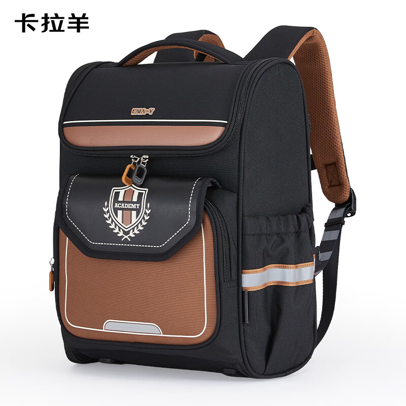 卡拉羊 五维防下坠减负护脊双肩包 CX2224 164元（需用券）