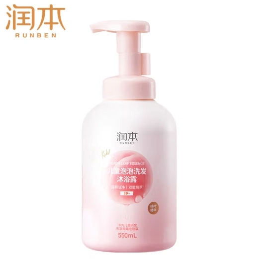 RUNBEN 润本 宝宝洗发水沐浴露二合一 550ml 25.42元（需买1件，共50.83元，拍下