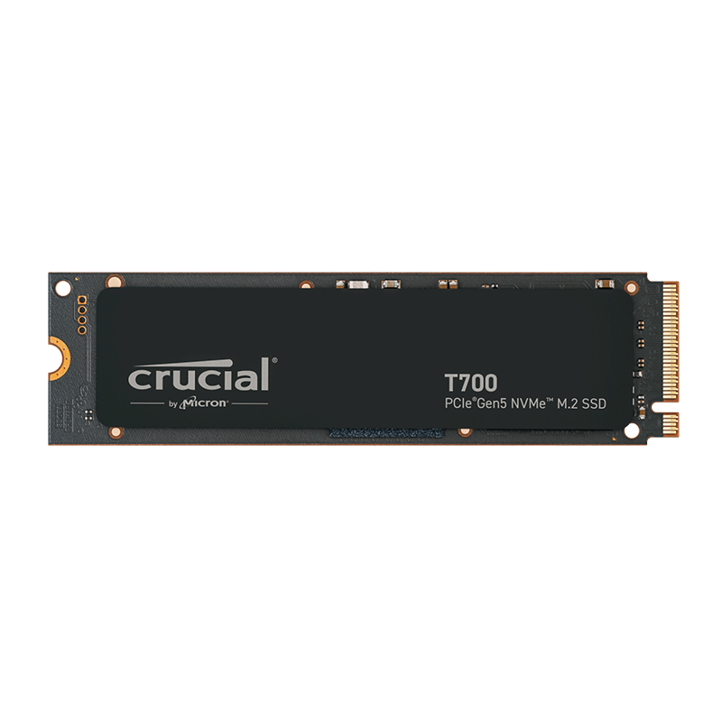 plus:英睿达 美光T700 Pro 1TB SSD固态硬盘 M.2接口 NVMe PCIe5.0*4 读速11700MB/s 台式机