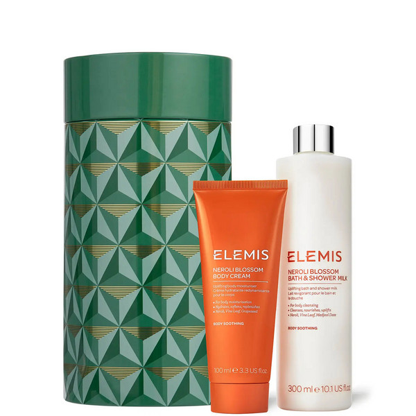 Elemis 艾丽美 橙花香氛身体组合（沐浴乳300mL+身体霜100mL）新低216元