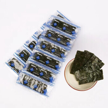 即食原味海苔片 800片 36.6元(需用券)