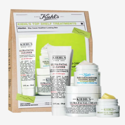 新品！Kiehl's 科颜氏 护肤体验装4件套 ￡42（约395.93元）
