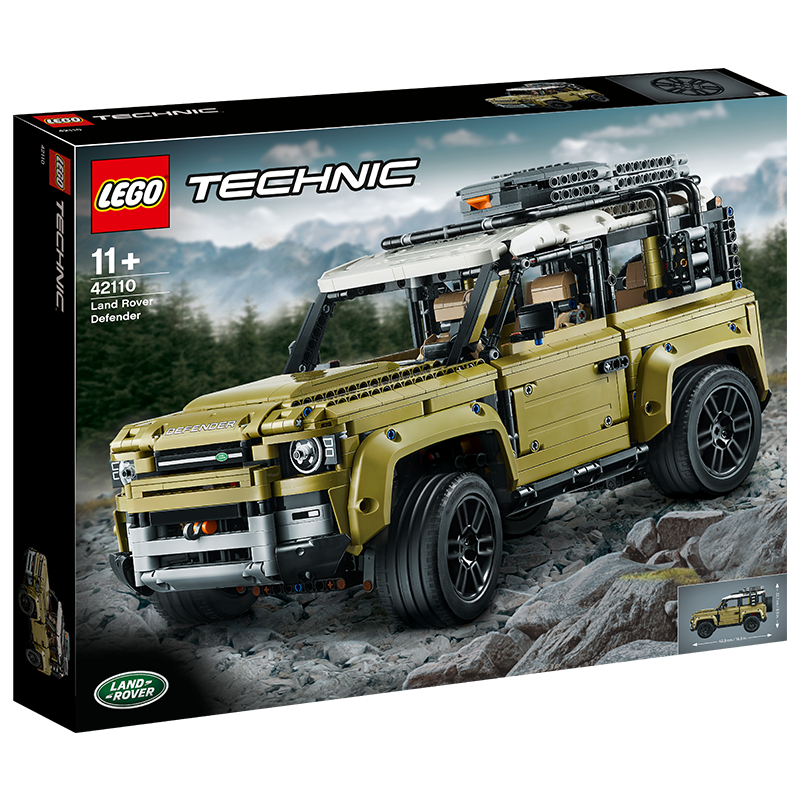 百亿补贴：LEGO 乐高 Technic科技系列 42110 路虎卫士 1068元