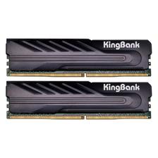 KINGBANK 金百达 黑爵系列 DDR4 3200MHz 台式机内存 马甲条 黑色 16GB 188.06元