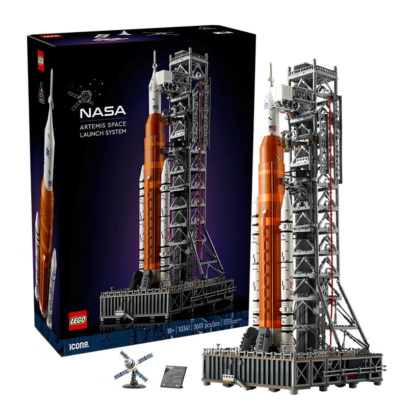 移动端、京东百亿补贴：LEGO 乐高 10341 NASA Artemis太空发射系统 1152元