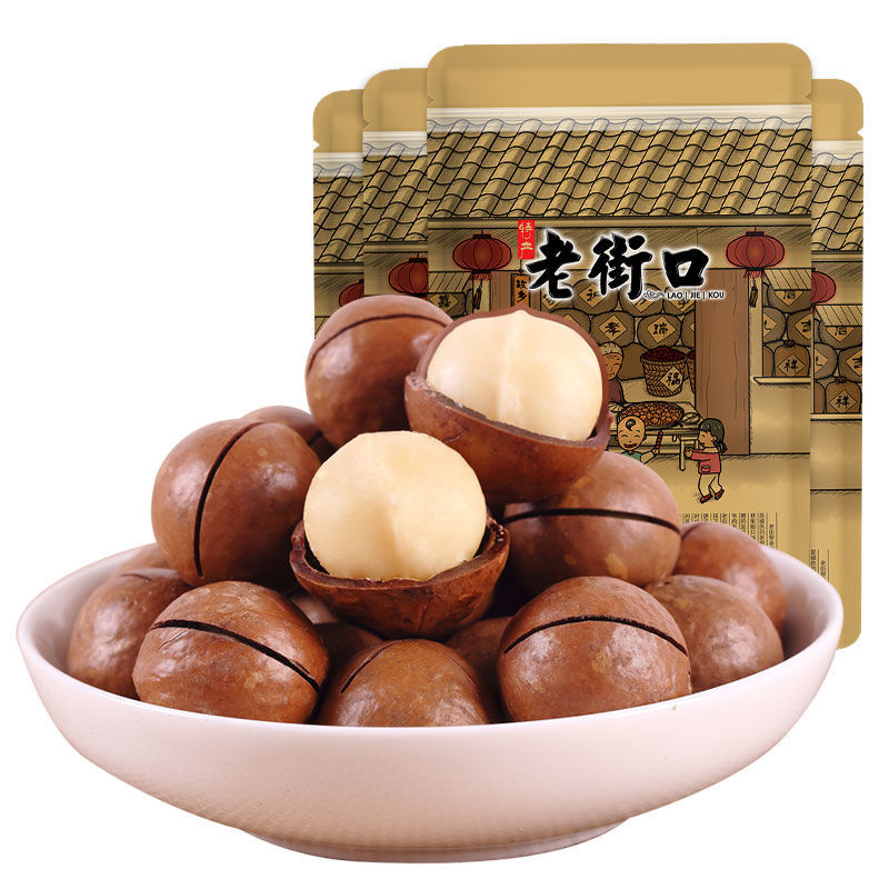 老街口 夏威夷果 250g/袋 4.24元