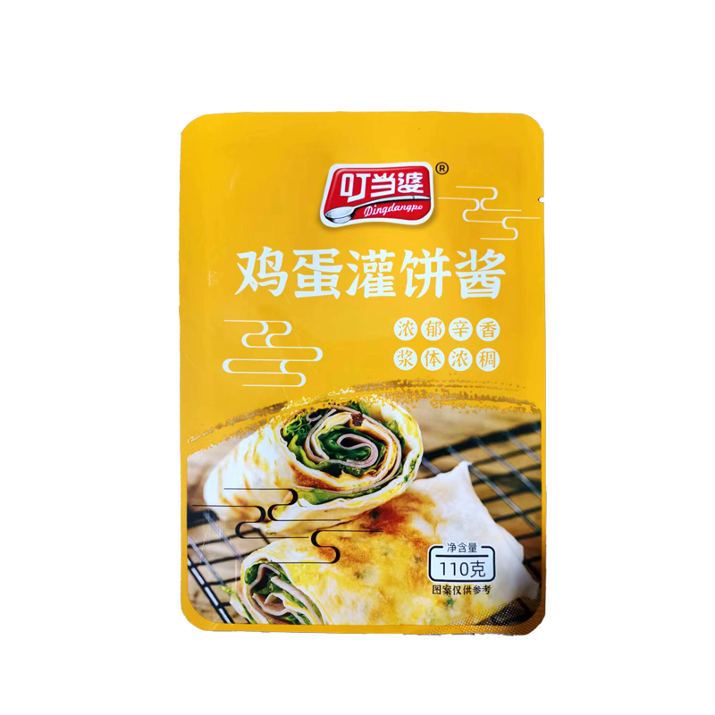 双11狂欢：叮当婆鸡蛋灌饼酱 原味110g/袋 1元